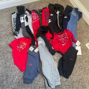 Nike and Under Armour Baby Boy Bundle